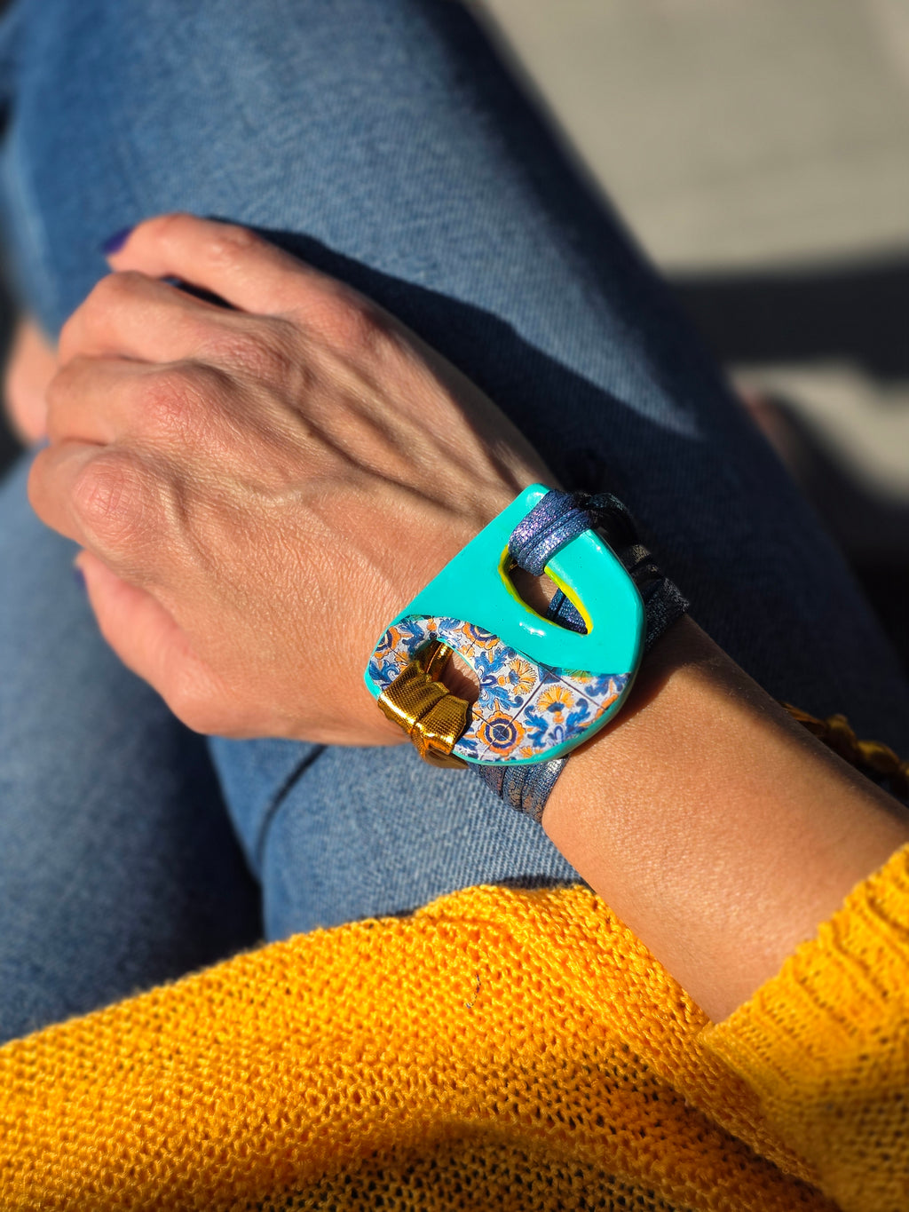 Bracciale Algerino Artigianale 3 in 1 " bracciale, collana & cintura