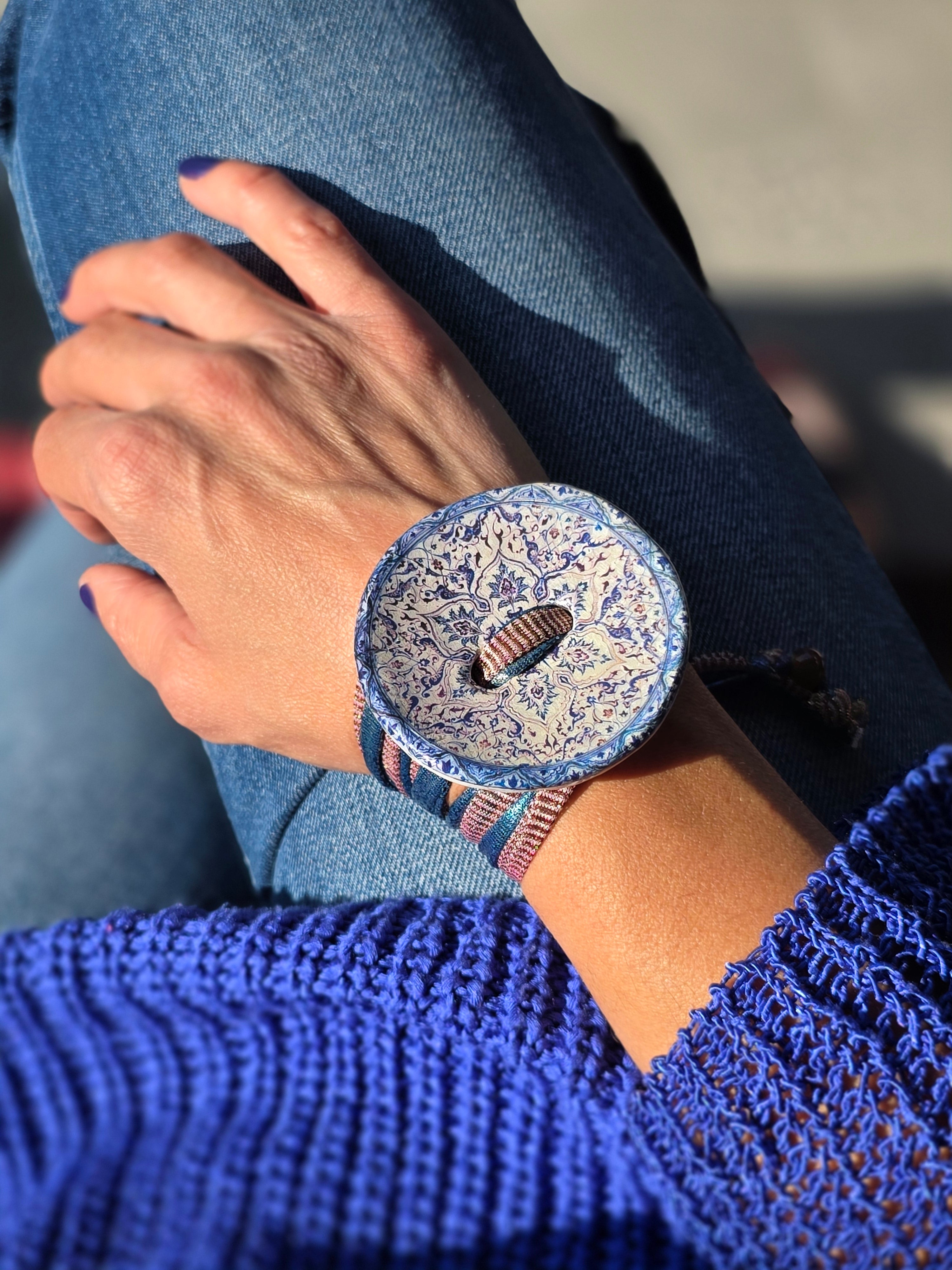 Bracciale Algerino Artigianale 3 in 1 " bracciale, collana & cintura