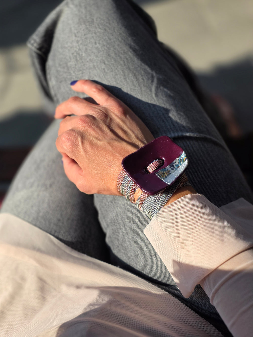 Bracciale Algerino Artigianale 3 in 1 " bracciale, collana & cintura