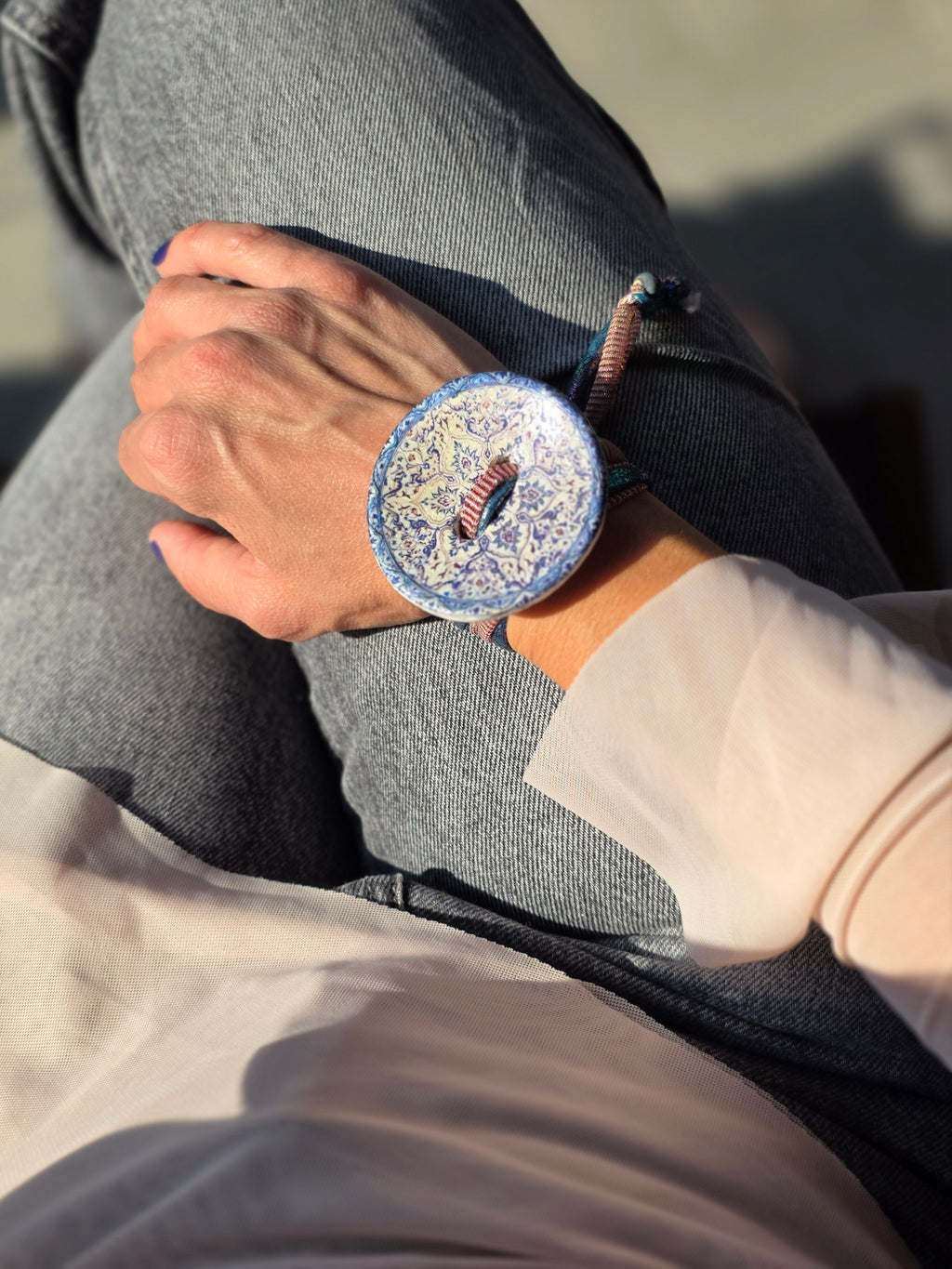 Bracciale Algerino Artigianale 3 in 1 " bracciale, collana & cintura