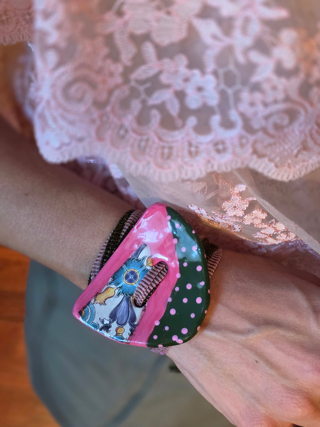 Bracciale Algerino Artigianale 3 in 1 " bracciale, collana & cintura