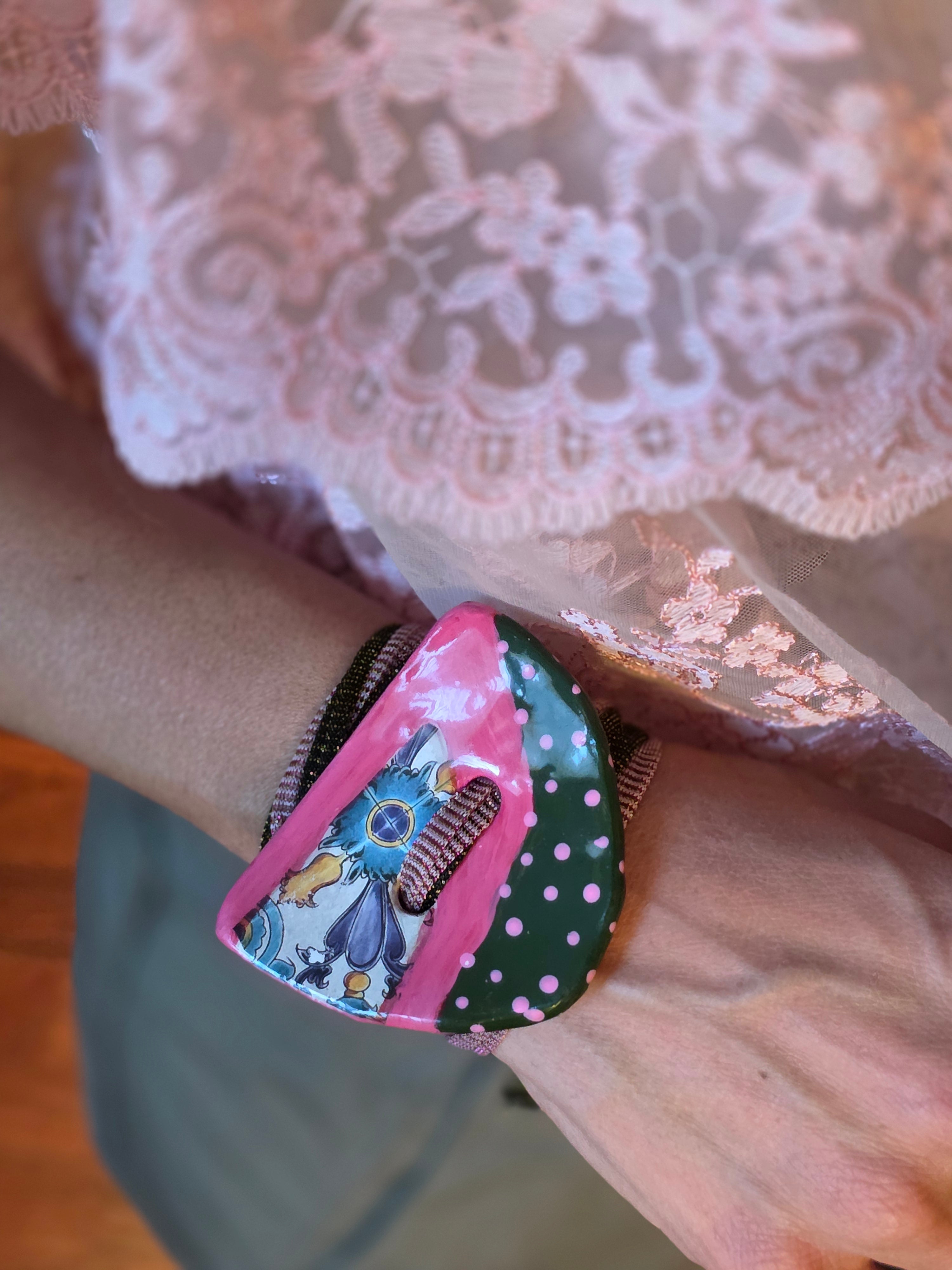 Bracciale Algerino Artigianale 3 in 1 " bracciale, collana & cintura