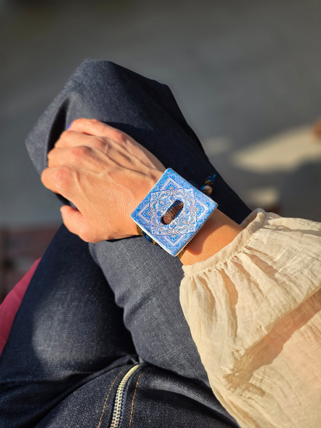 Bracciale Algerino Artigianale 3 in 1 " bracciale, collana & cintura