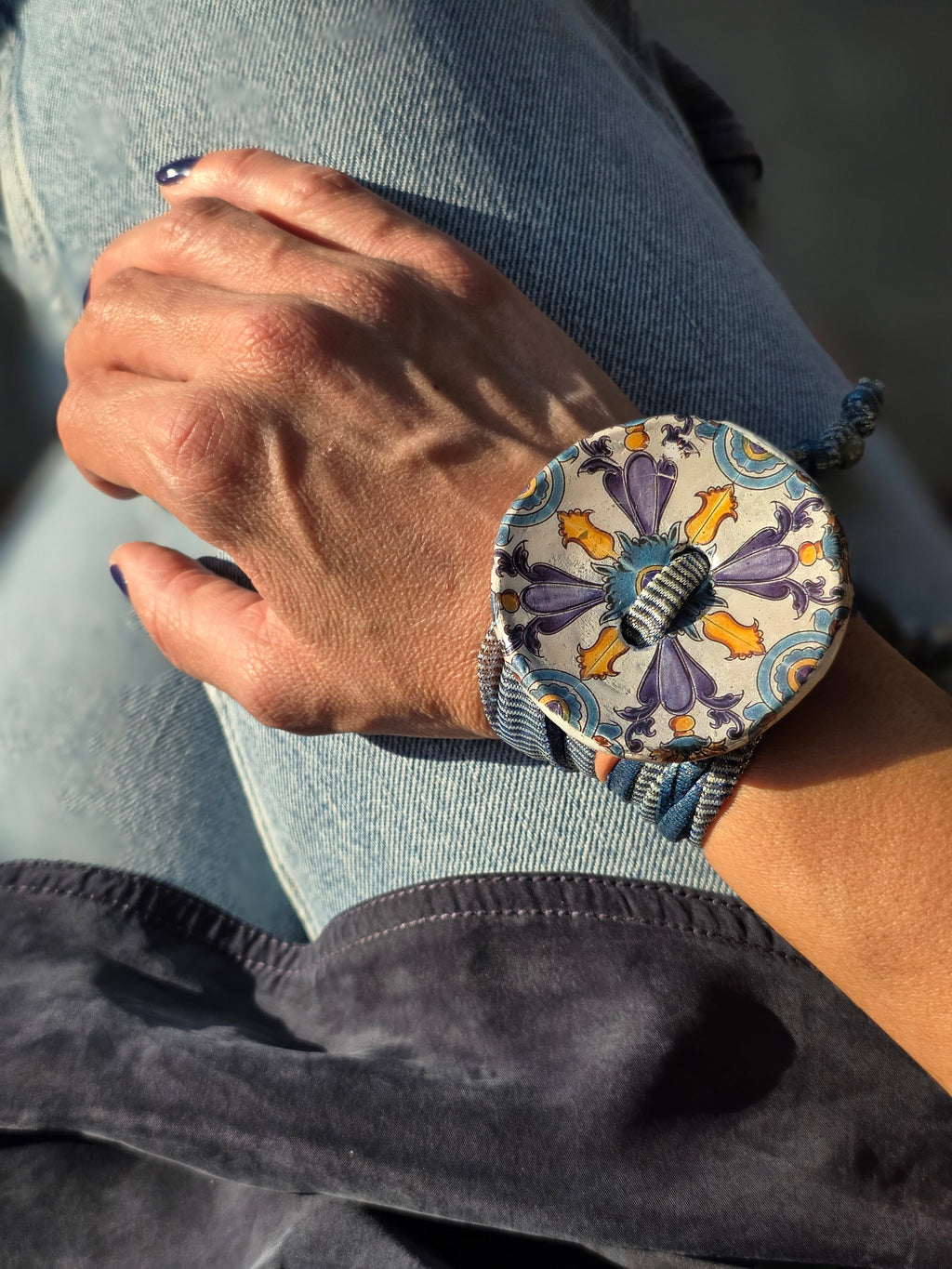 Bracciale Algerino Artigianale 3 in 1 " bracciale, collana & cintura