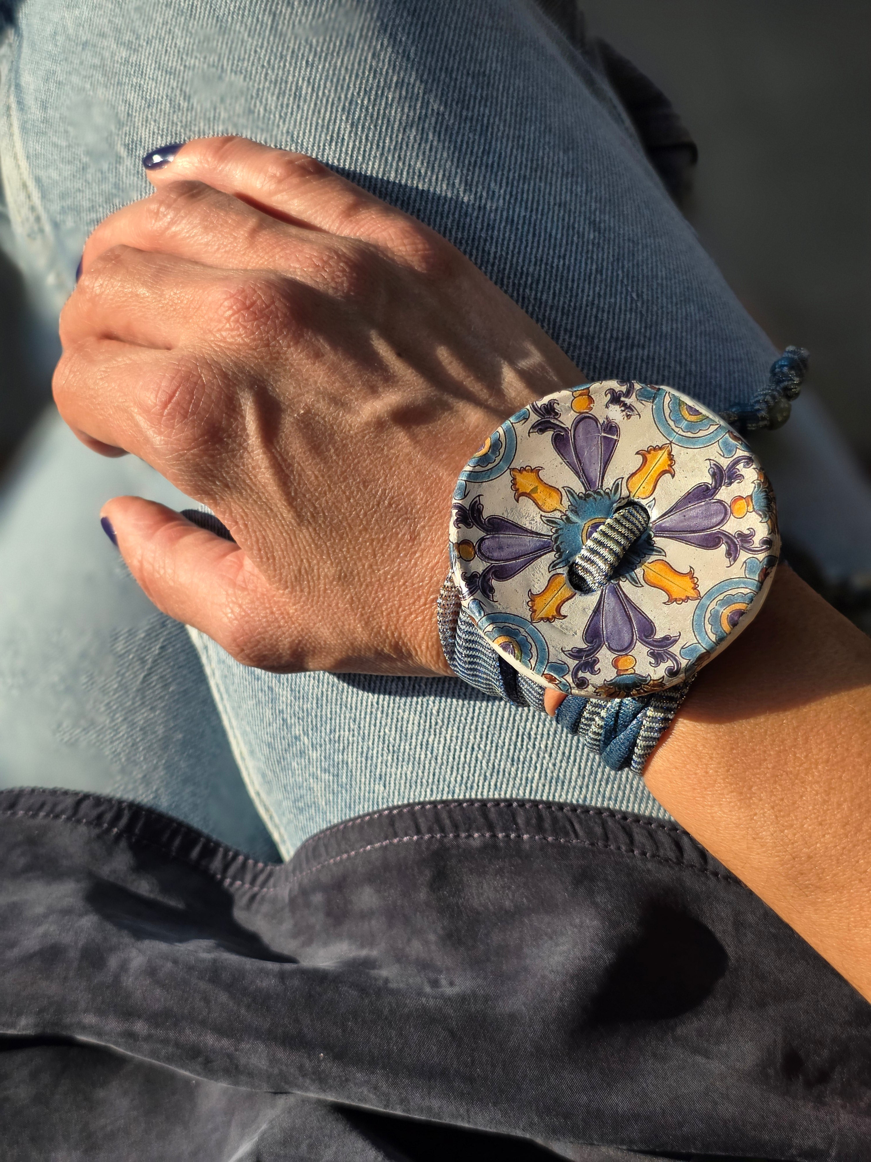 Bracciale Algerino Artigianale 3 in 1 " bracciale, collana & cintura