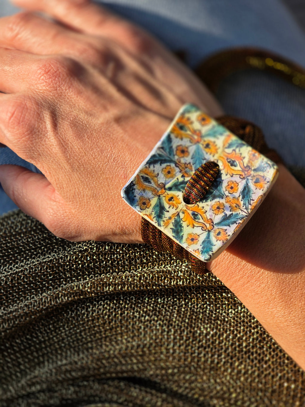 Bracciale Algerino Artigianale 3 in 1 " bracciale, collana & cintura