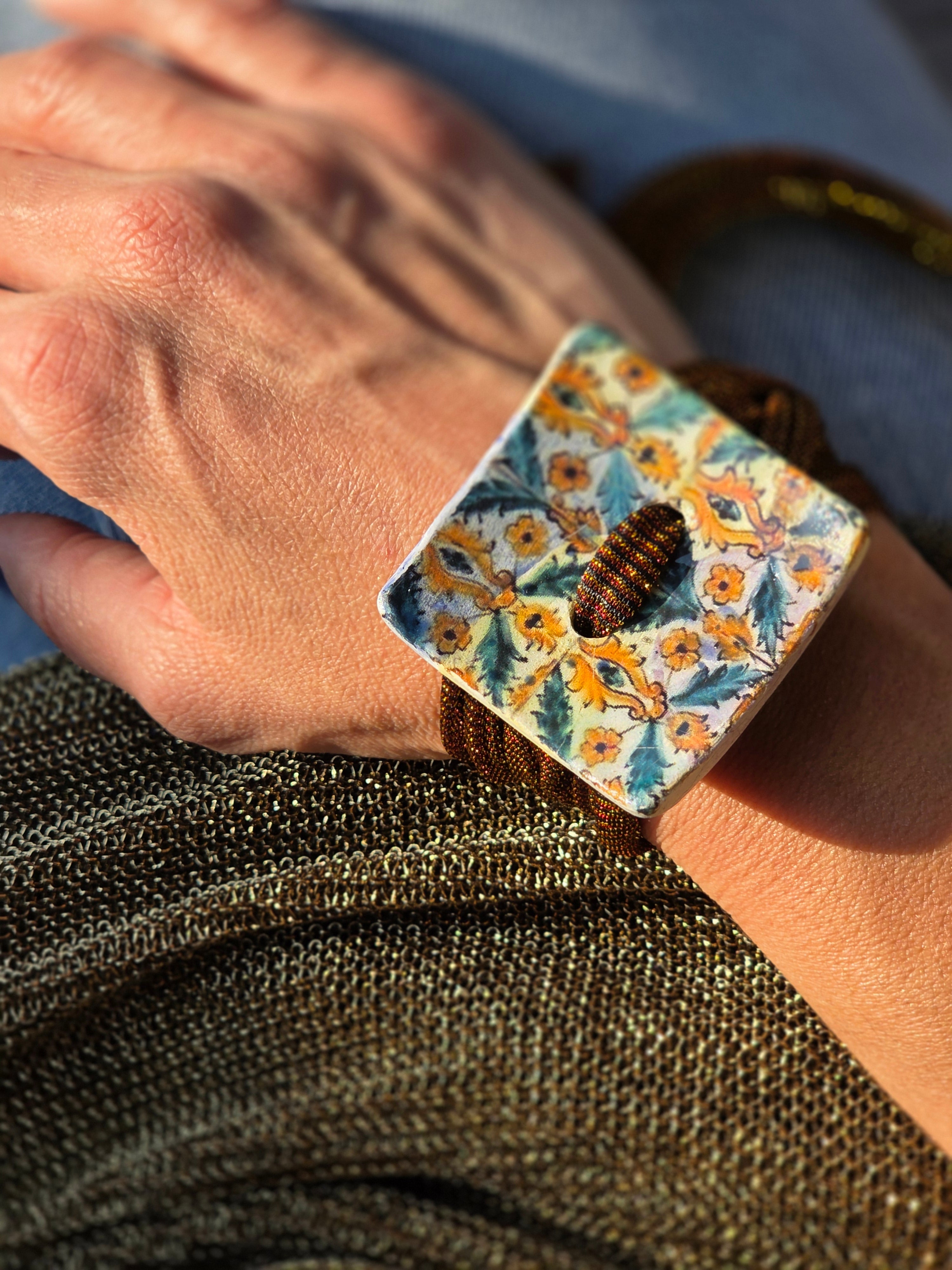 Bracciale Algerino Artigianale 3 in 1 " bracciale, collana & cintura