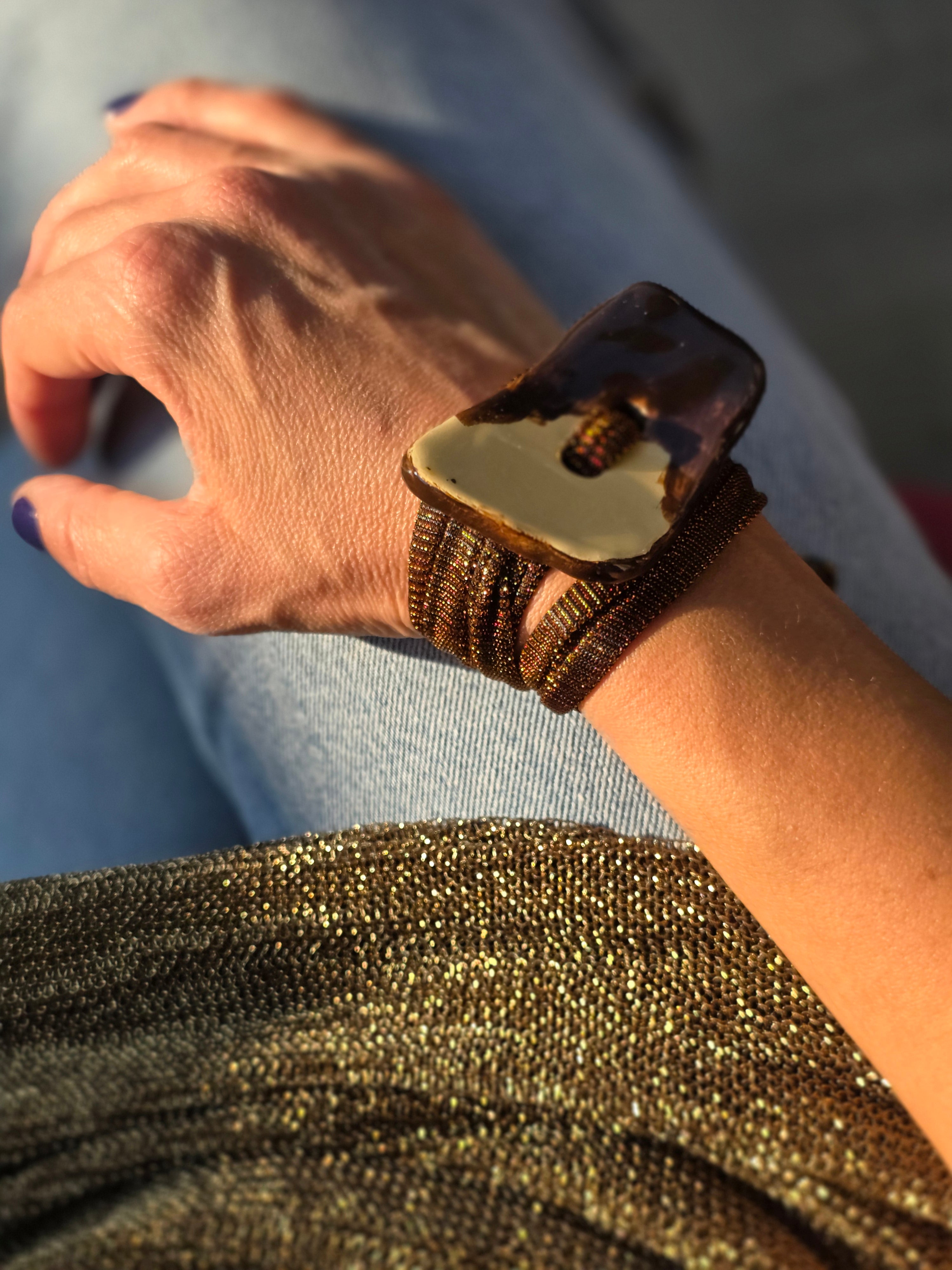 Bracciale Algerino Artigianale 3 in 1 " bracciale, collana & cintura