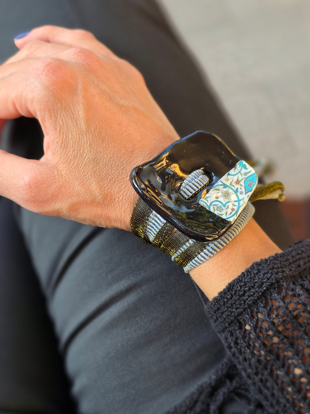 Bracciale Algerino Artigianale 3 in 1 " bracciale, collana & cintura