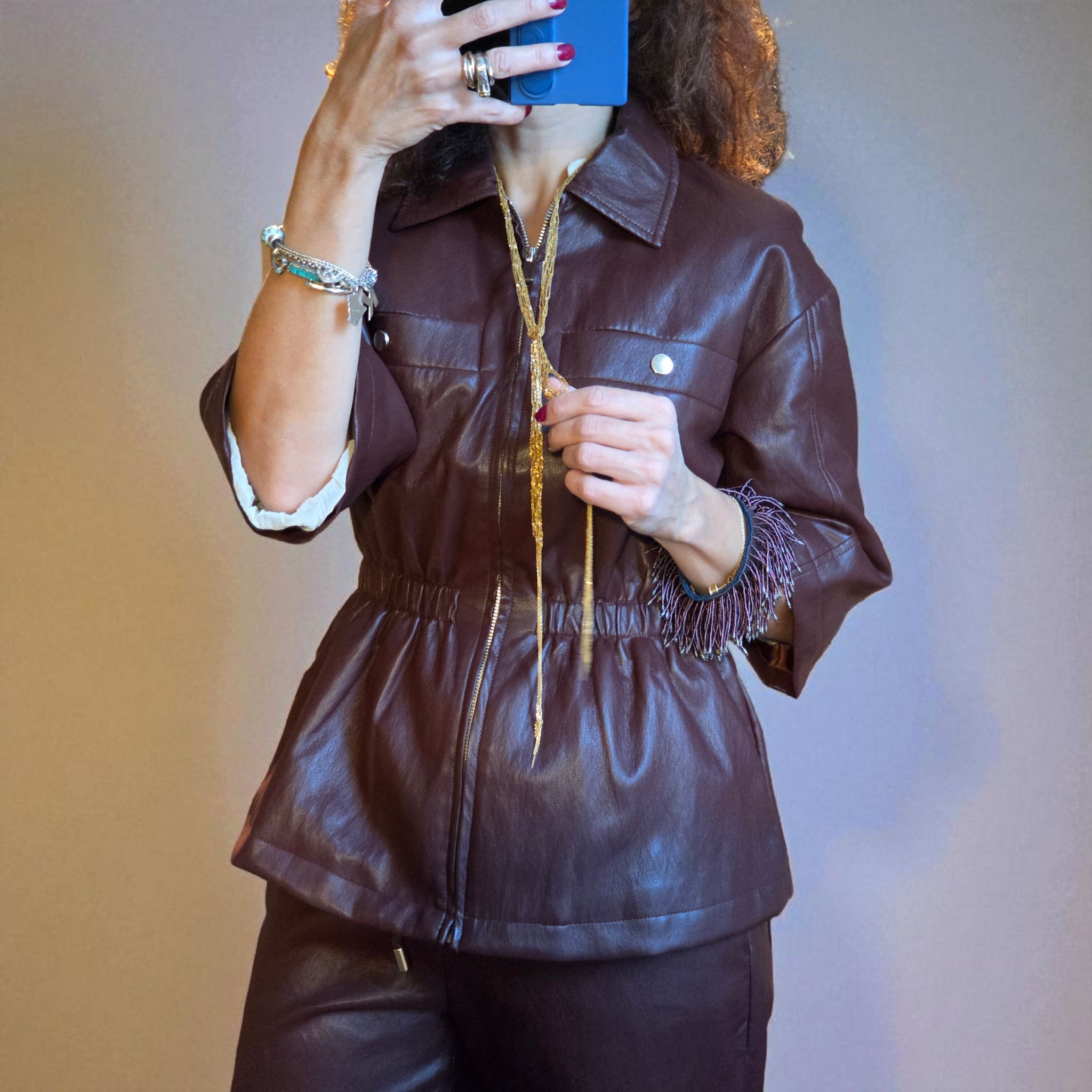 Catene intrecciate a mano in colore oro per uno stile unico! ✨