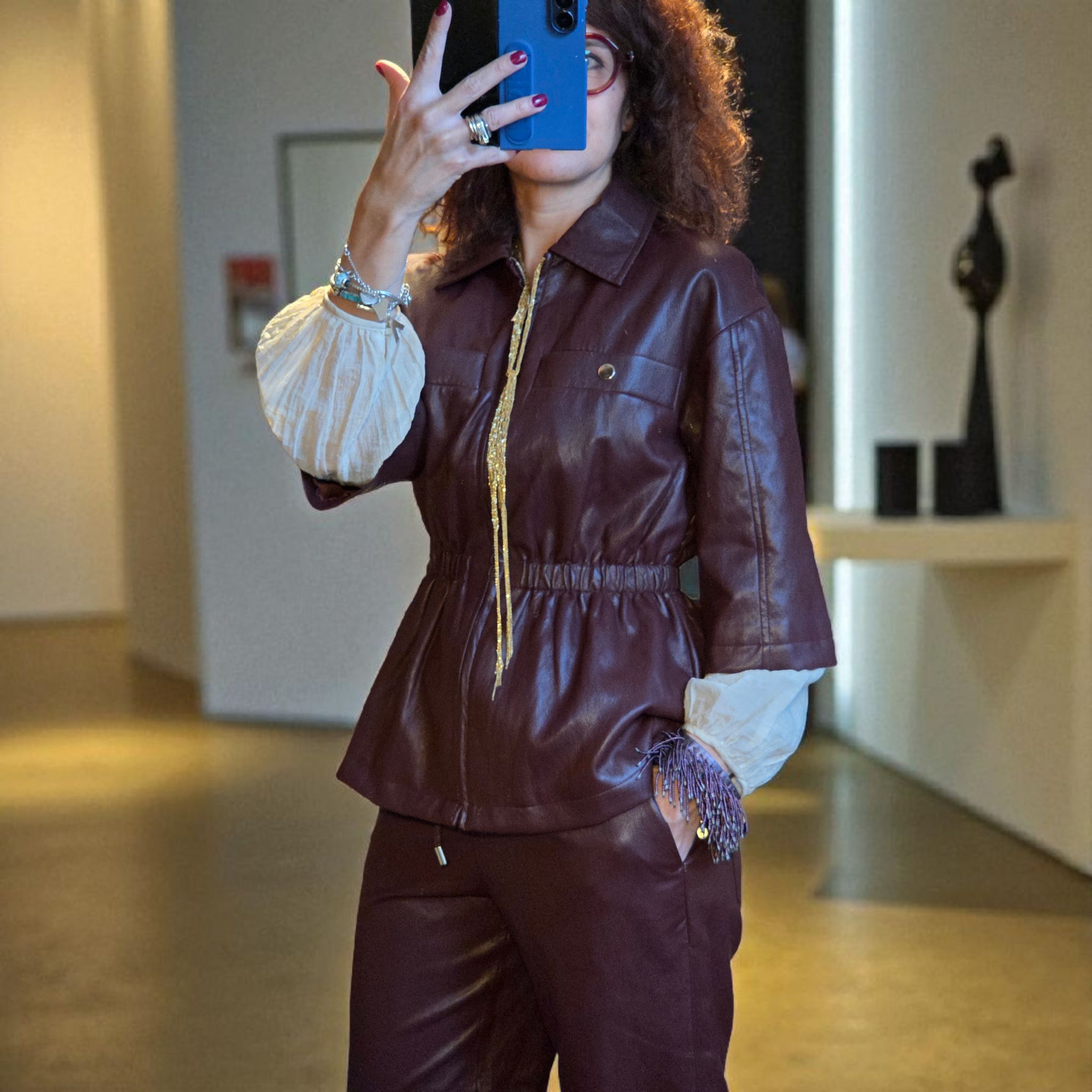 Catene intrecciate a mano in colore oro per uno stile unico! ✨