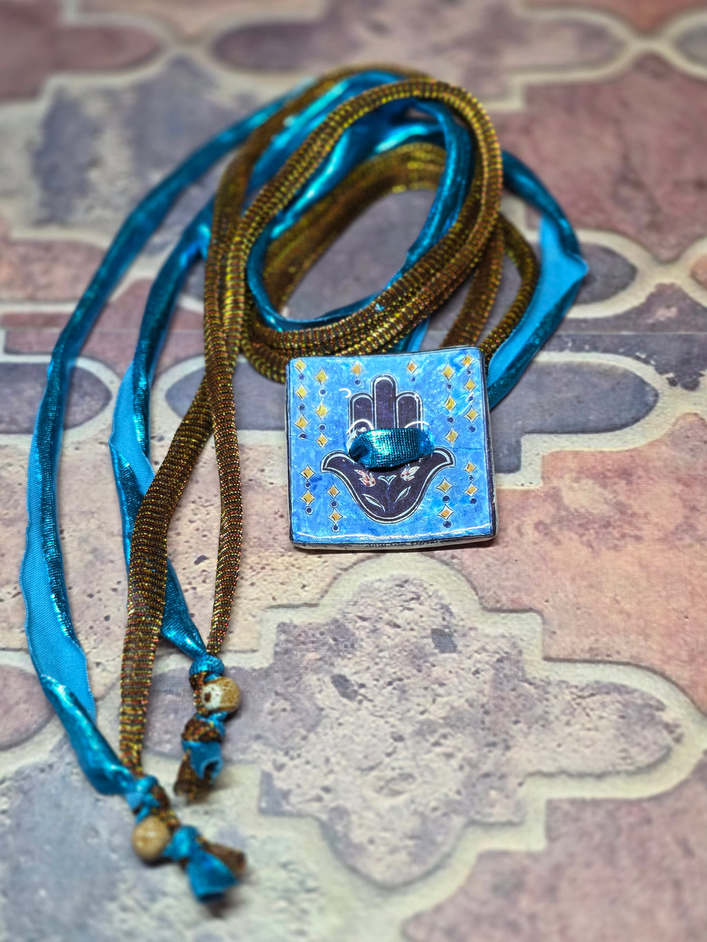 Bracciale Algerino Artigianale 3 in 1 " bracciale, collana & cintura