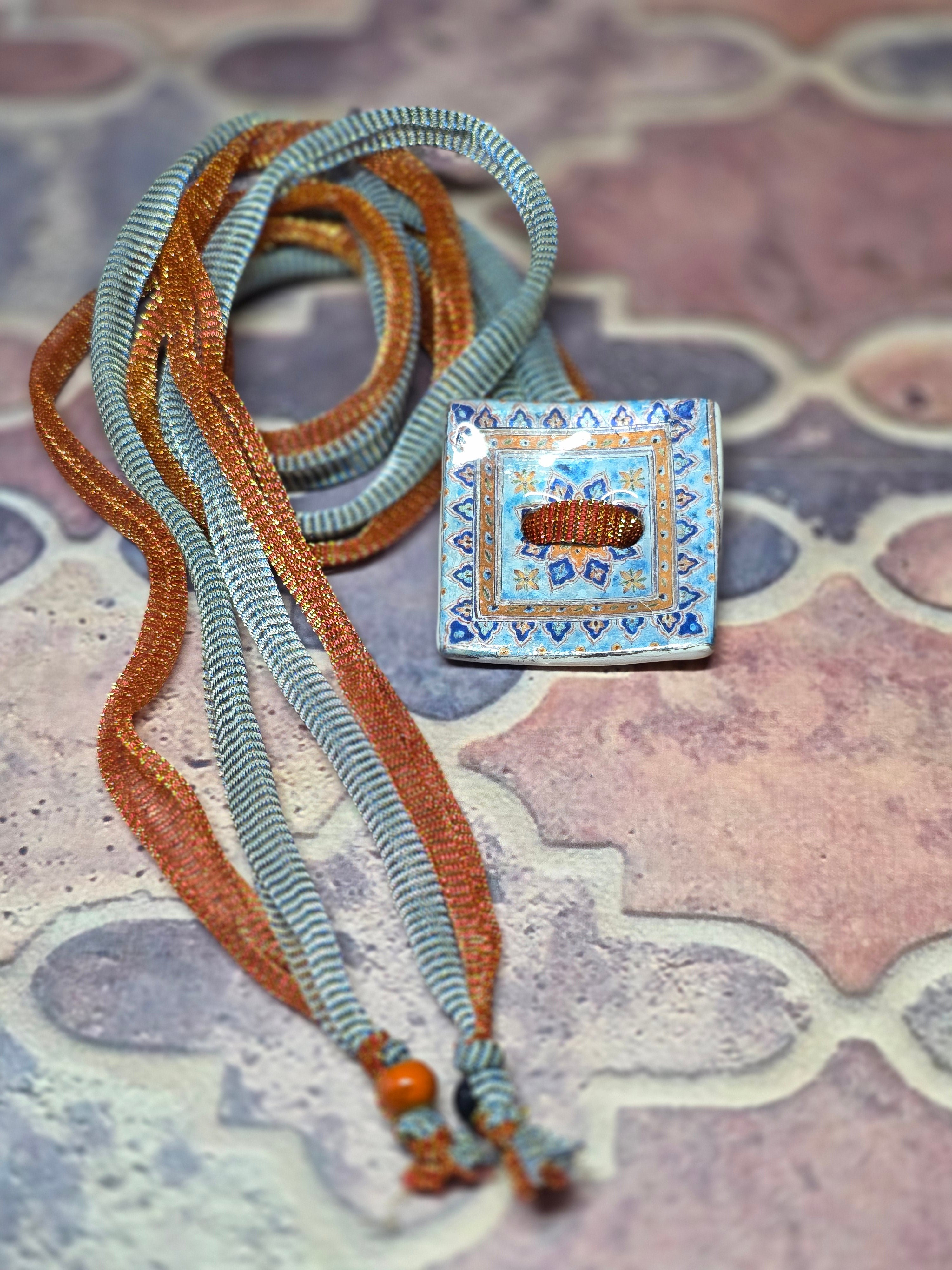 Bracciale Algerino Artigianale 3 in 1 " bracciale, collana & cintura