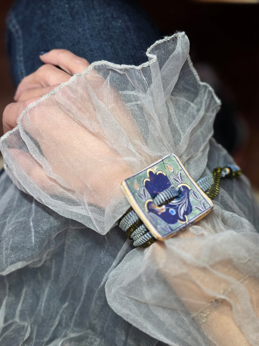 Bracciale Algerino Artigianale 3 in 1 " bracciale, collana & cintura