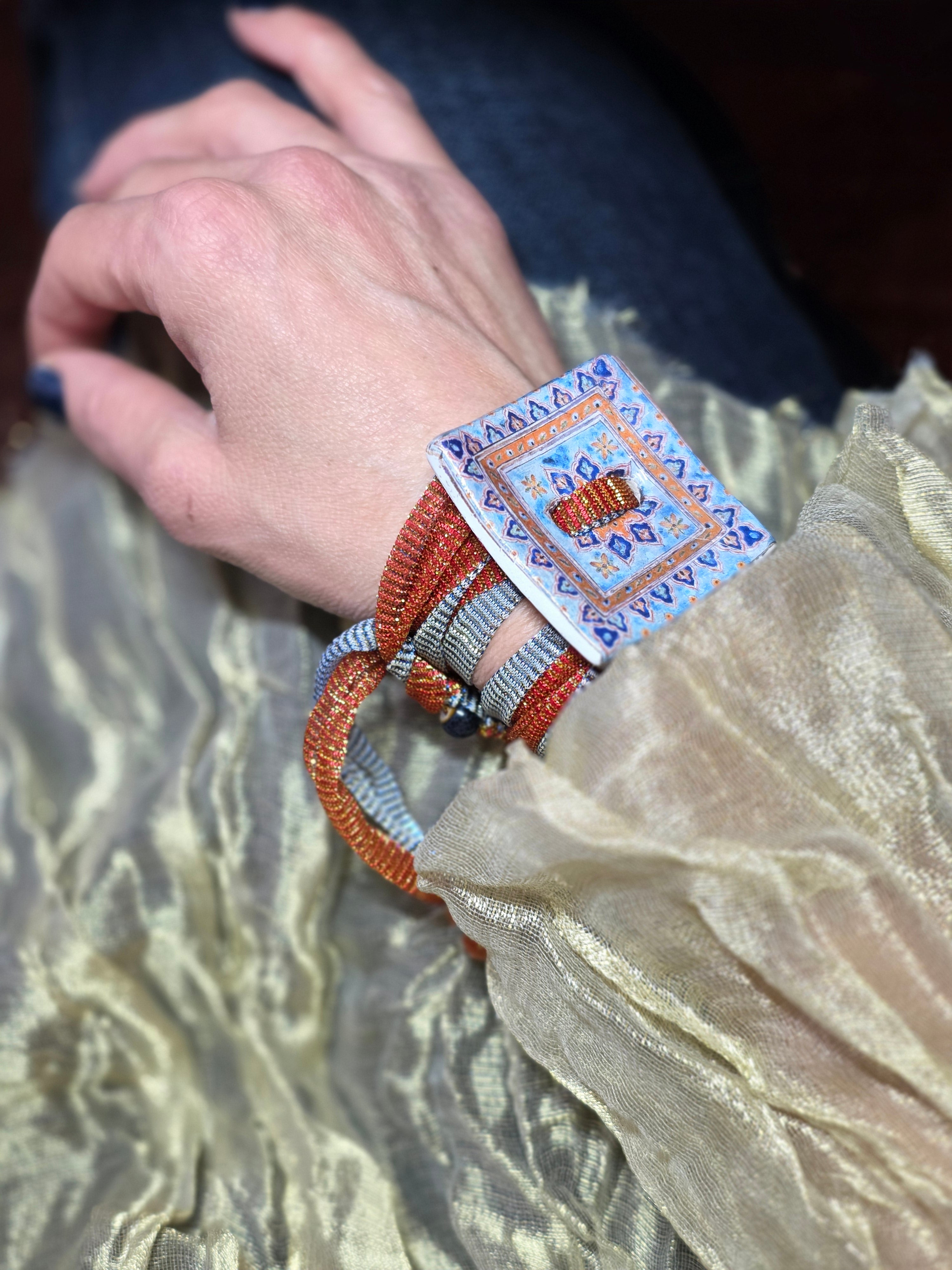 Bracciale Algerino Artigianale 3 in 1 " bracciale, collana & cintura