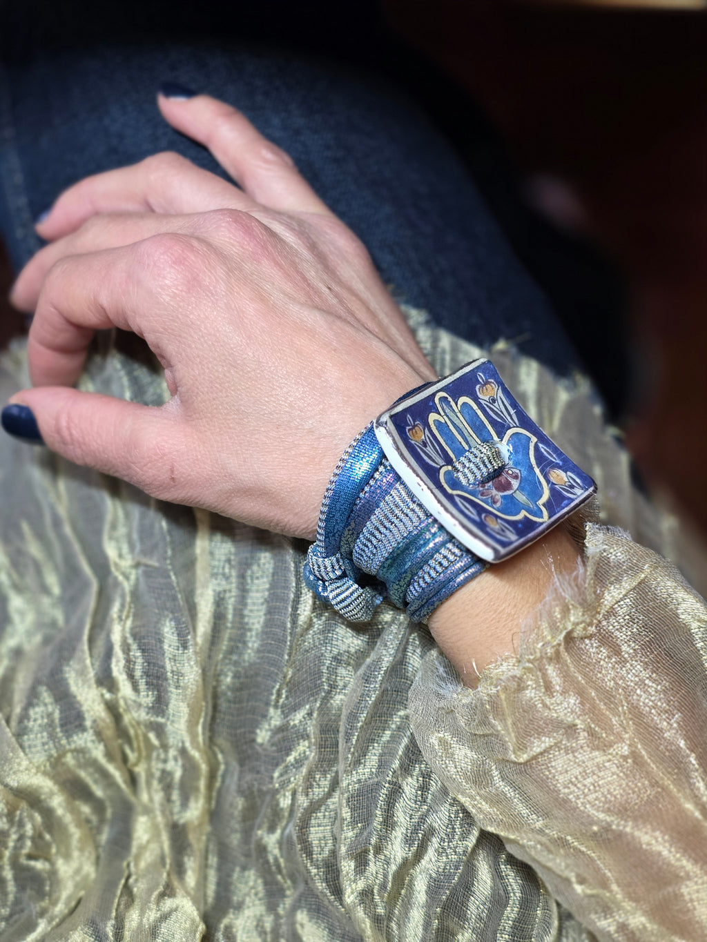 Bracciale Algerino Artigianale 3 in 1 " bracciale, collana & cintura