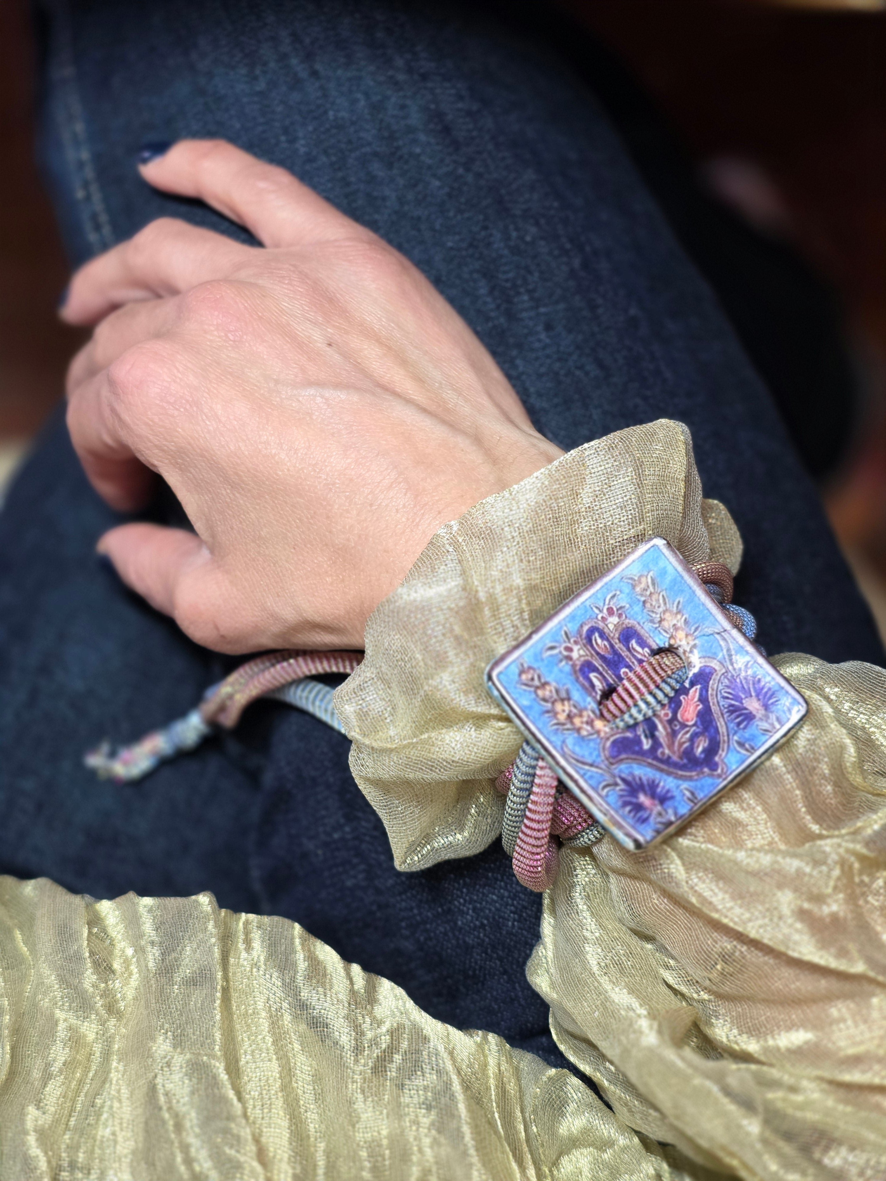 Bracciale Algerino Artigianale 3 in 1 " bracciale, collana & cintura