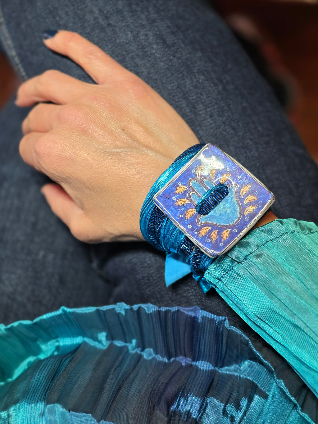 Bracciale Algerino Artigianale 3 in 1 " bracciale, collana & cintura