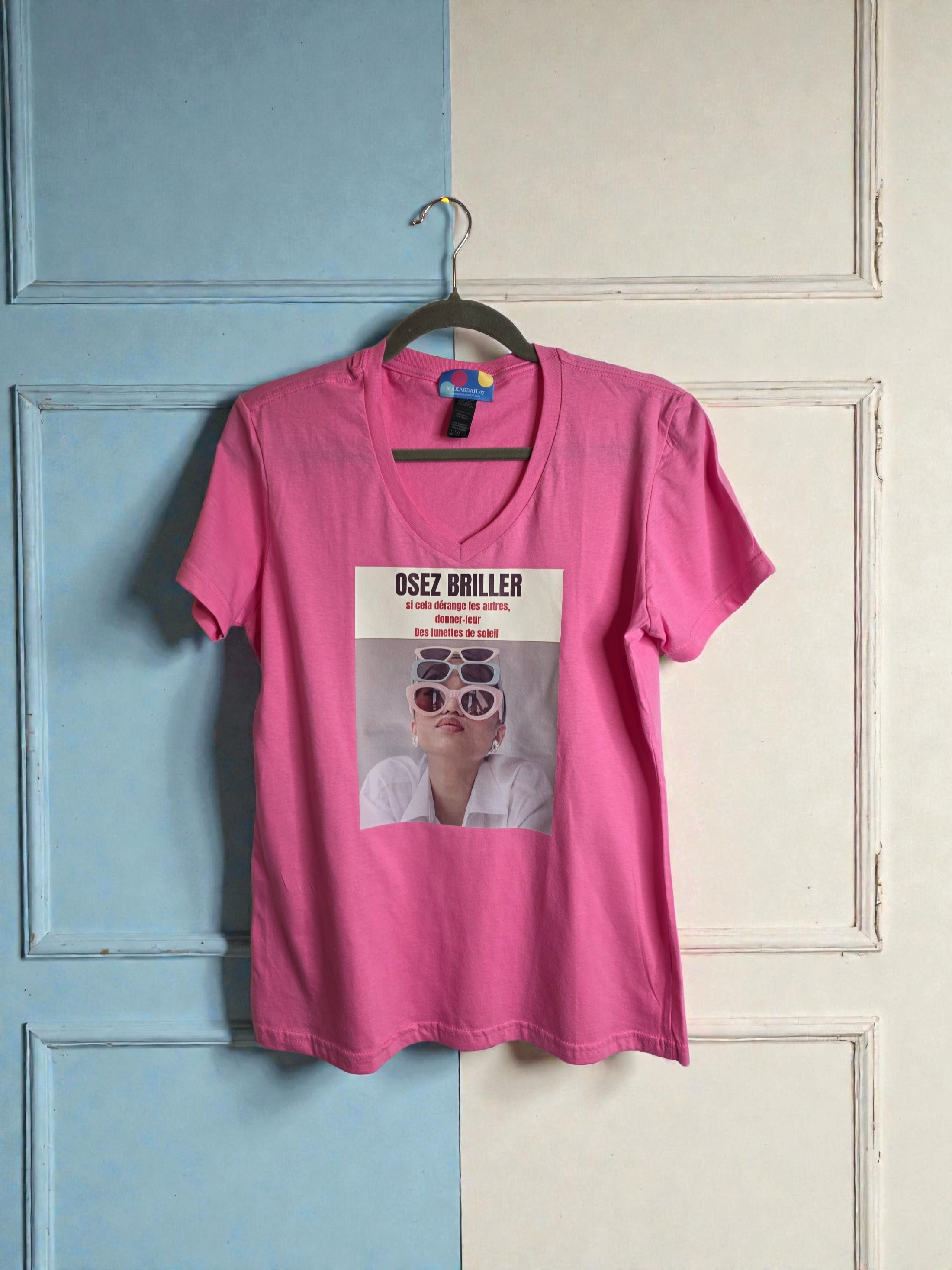 T-shirt che parla per te "Orgoglio e Spirito Algerino"