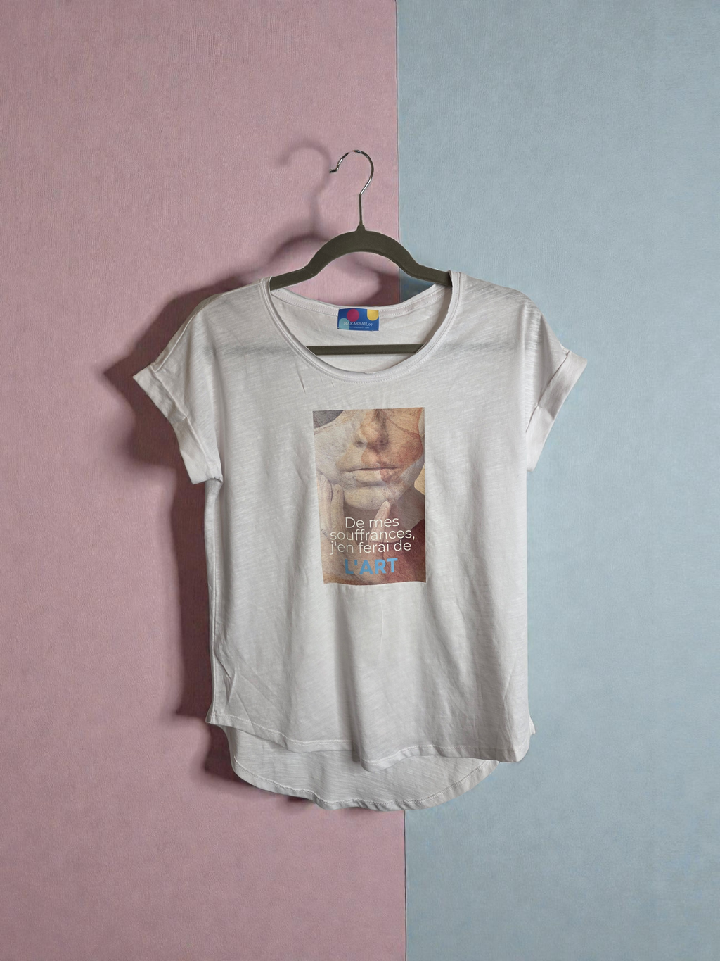 T-SHIRT - S M I L E Arte e proverbio Algerino