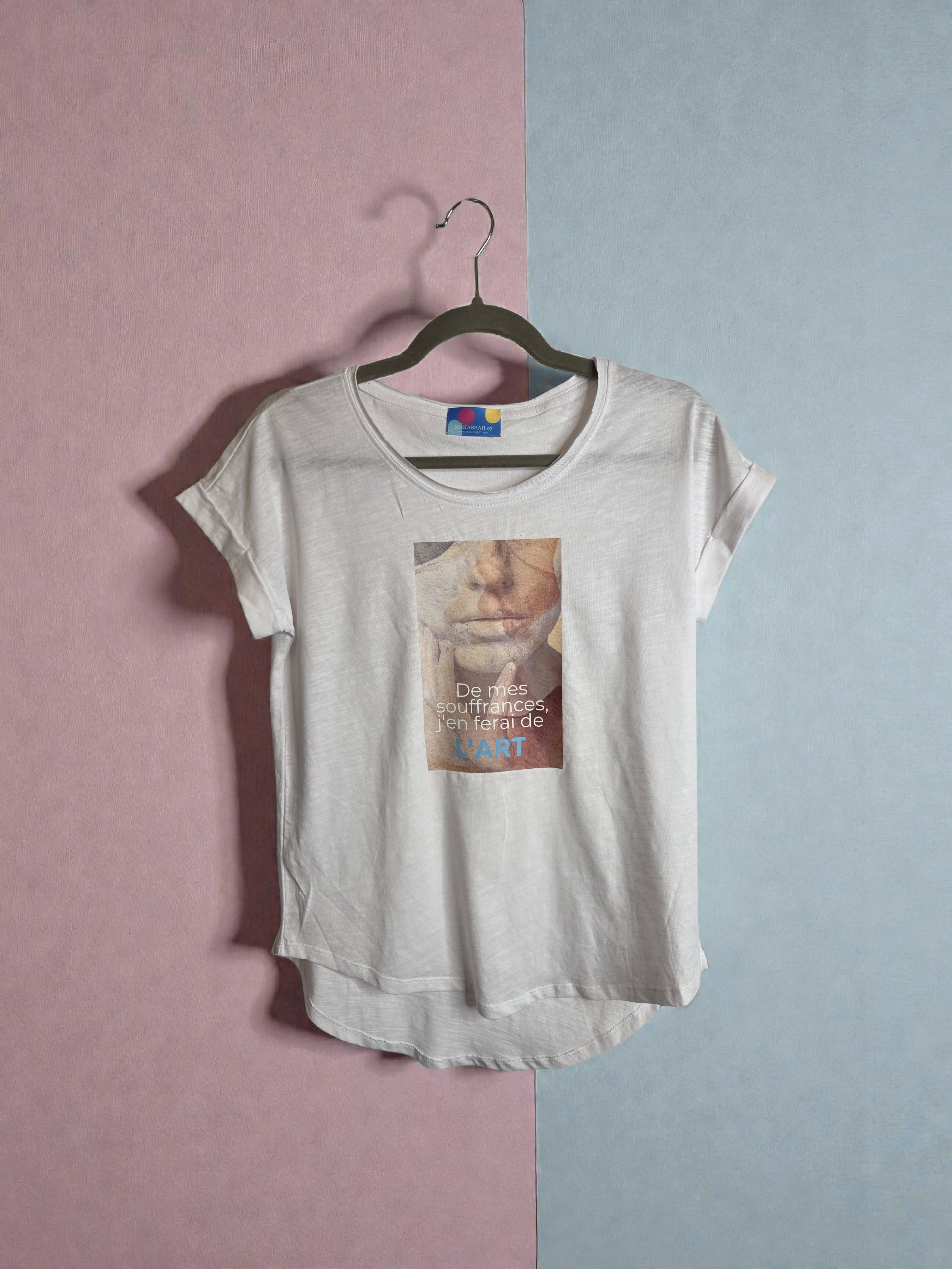 T-SHIRT - S M I L E Arte e proverbio Algerino