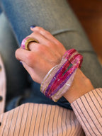 Bracciale  e Orecchini Asimmetrico Stile Tappeto Arabo