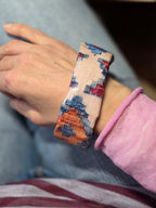 Bracciale  e Orecchini Asimmetrico Stile Tappeto Arabo