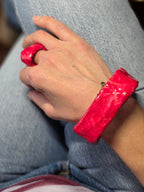 Bracciale Asimmetrico Colori Vibranti- Design moderno