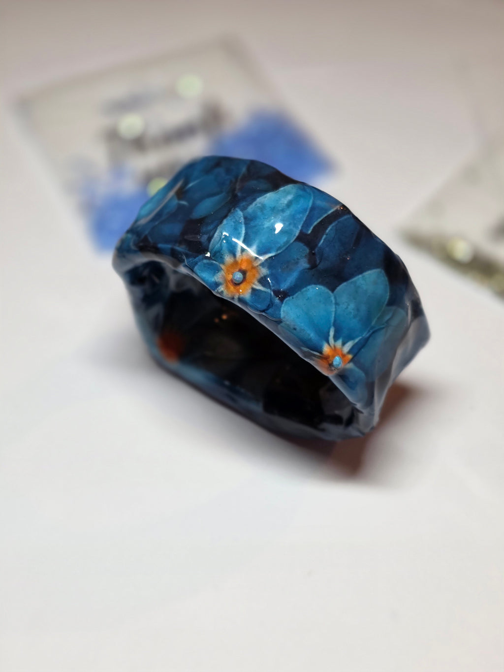 Bracciale Asimmetrici Floreale