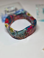 Bracciale Asimmetrici Floreale