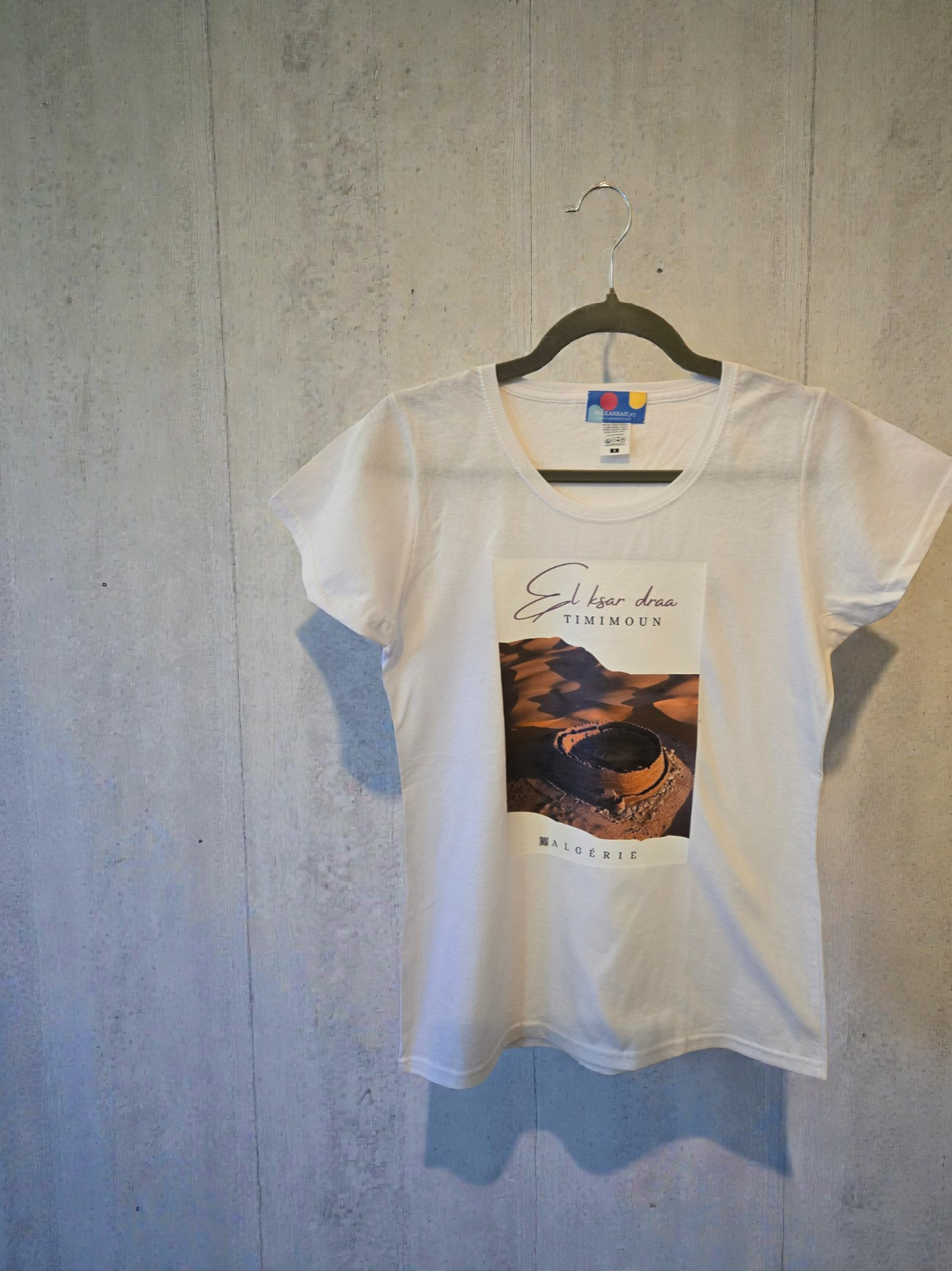 T-SHIRT donna Interattiva dal Cuore dell'Algeria