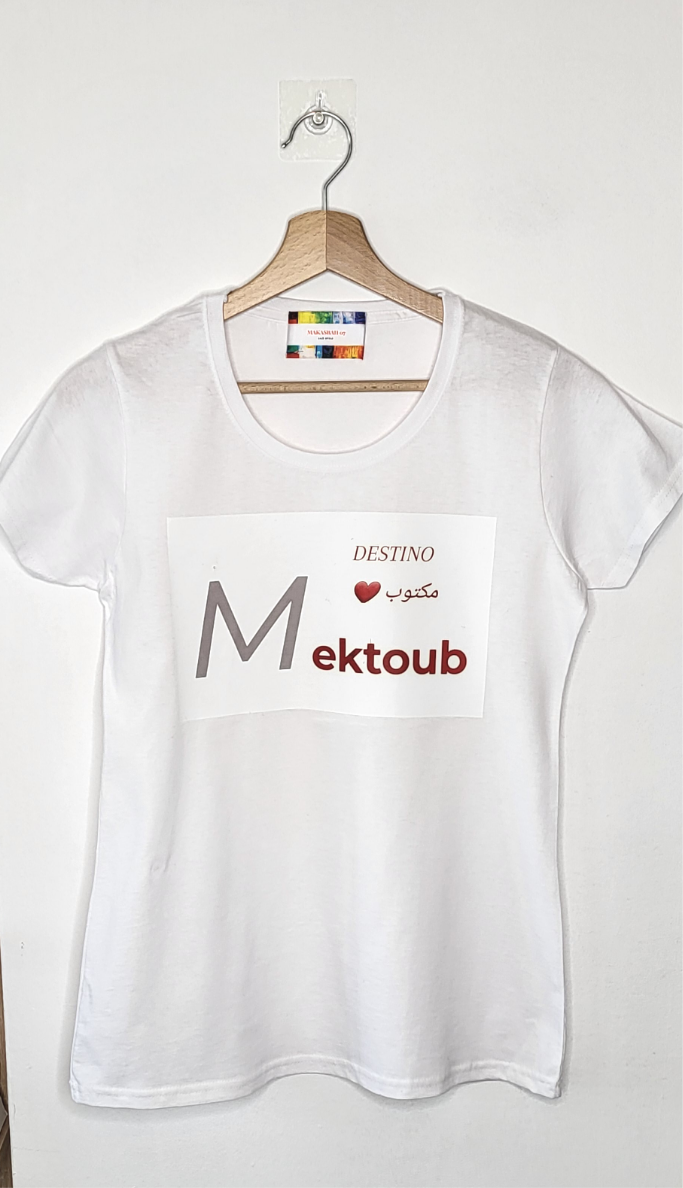 T-SHIRT - MEKTOUB (destino)