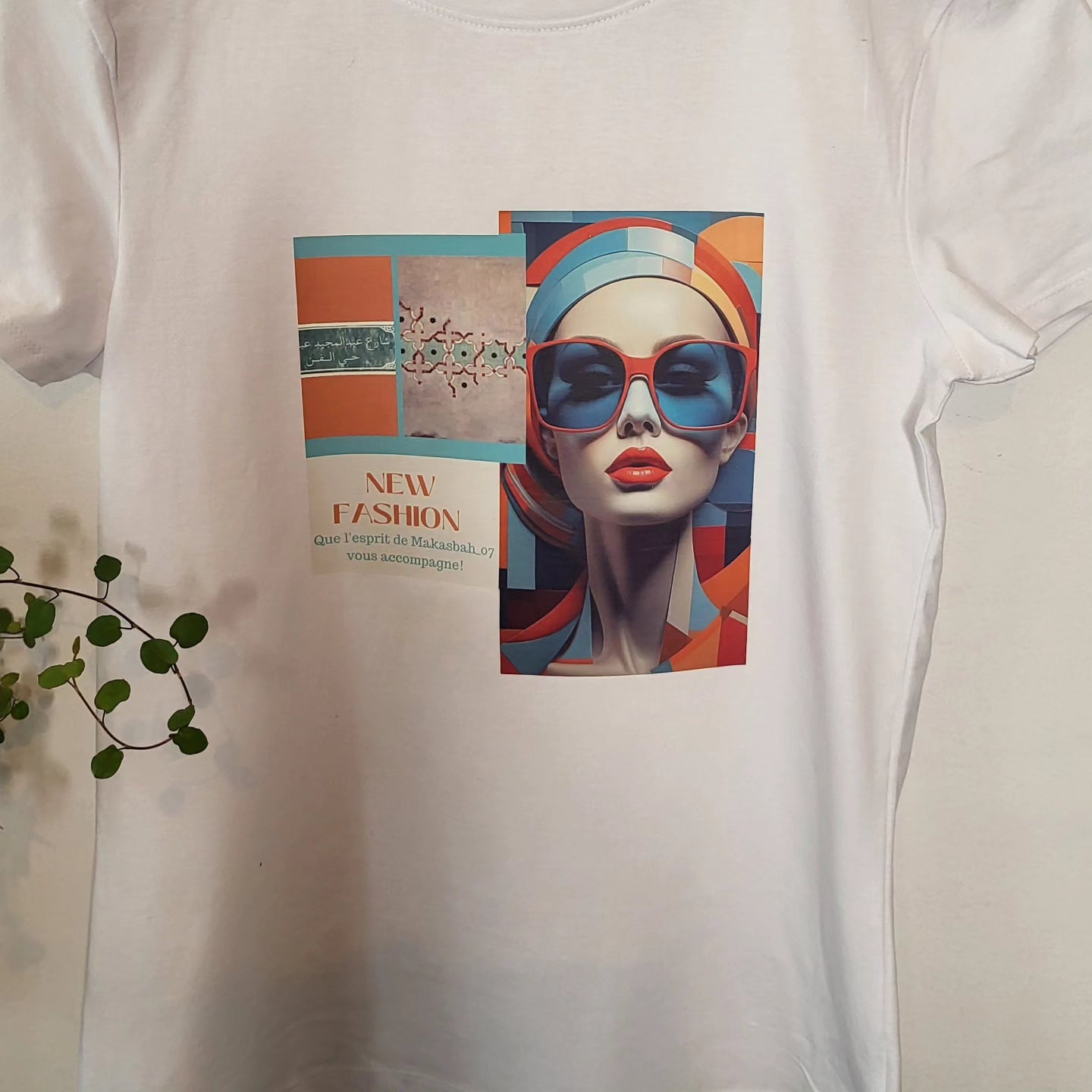 T-SHIRT🔹️NEW FASHION "Que l'esprit de Makasbah_07 vous accompagne!"🔹️
