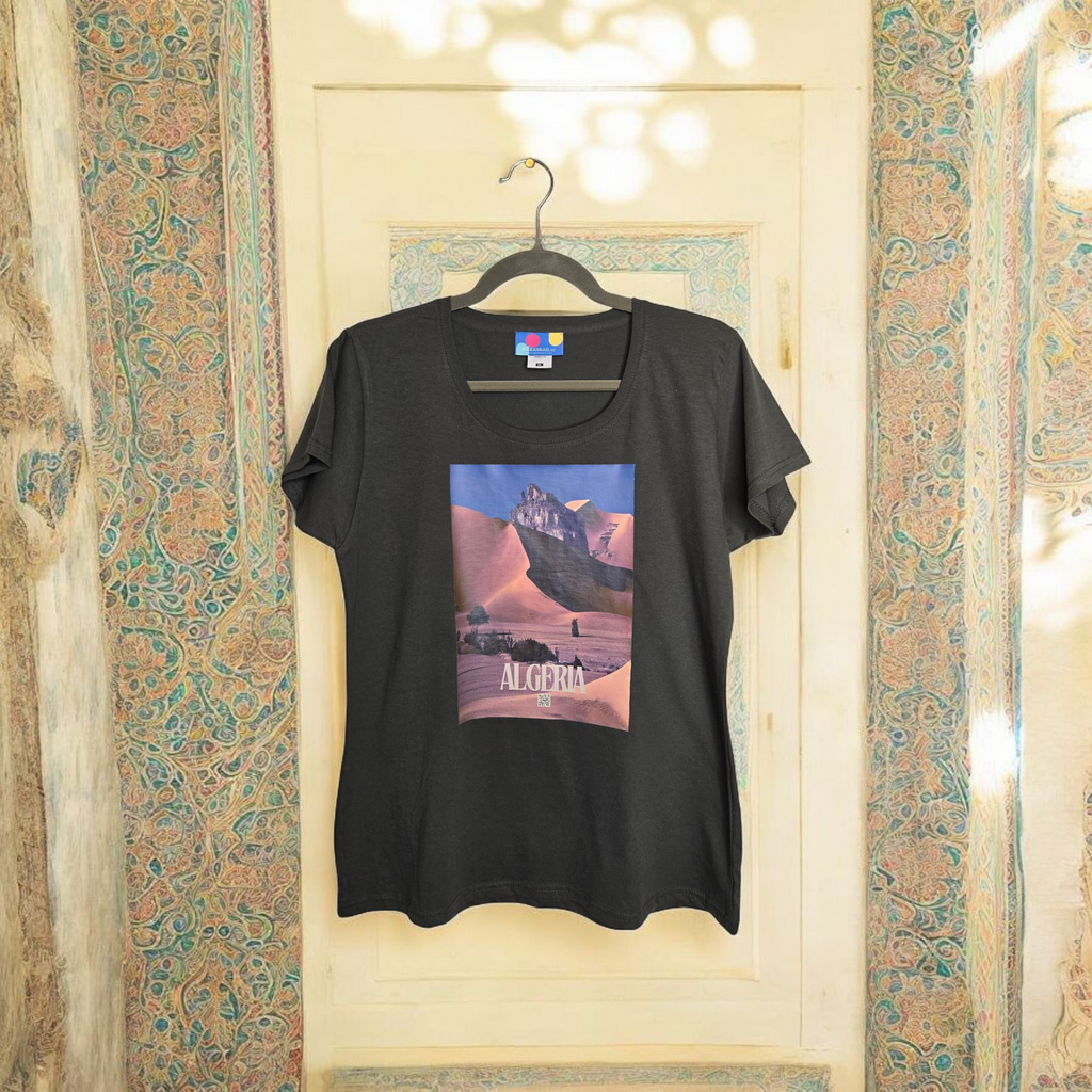 T-SHIRT donna Interattiva dal Cuore dell'Algeria