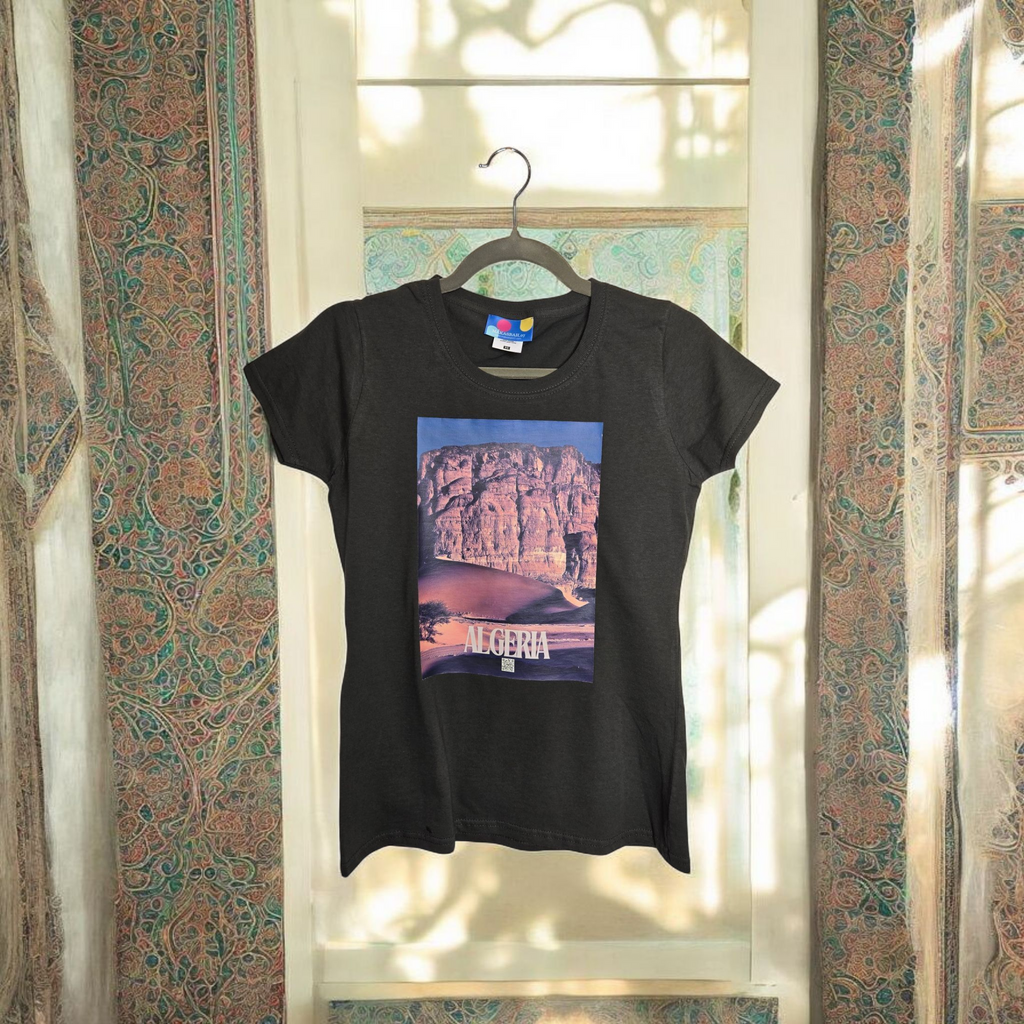 T-SHIRT donna Interattiva dal Cuore dell'Algeria