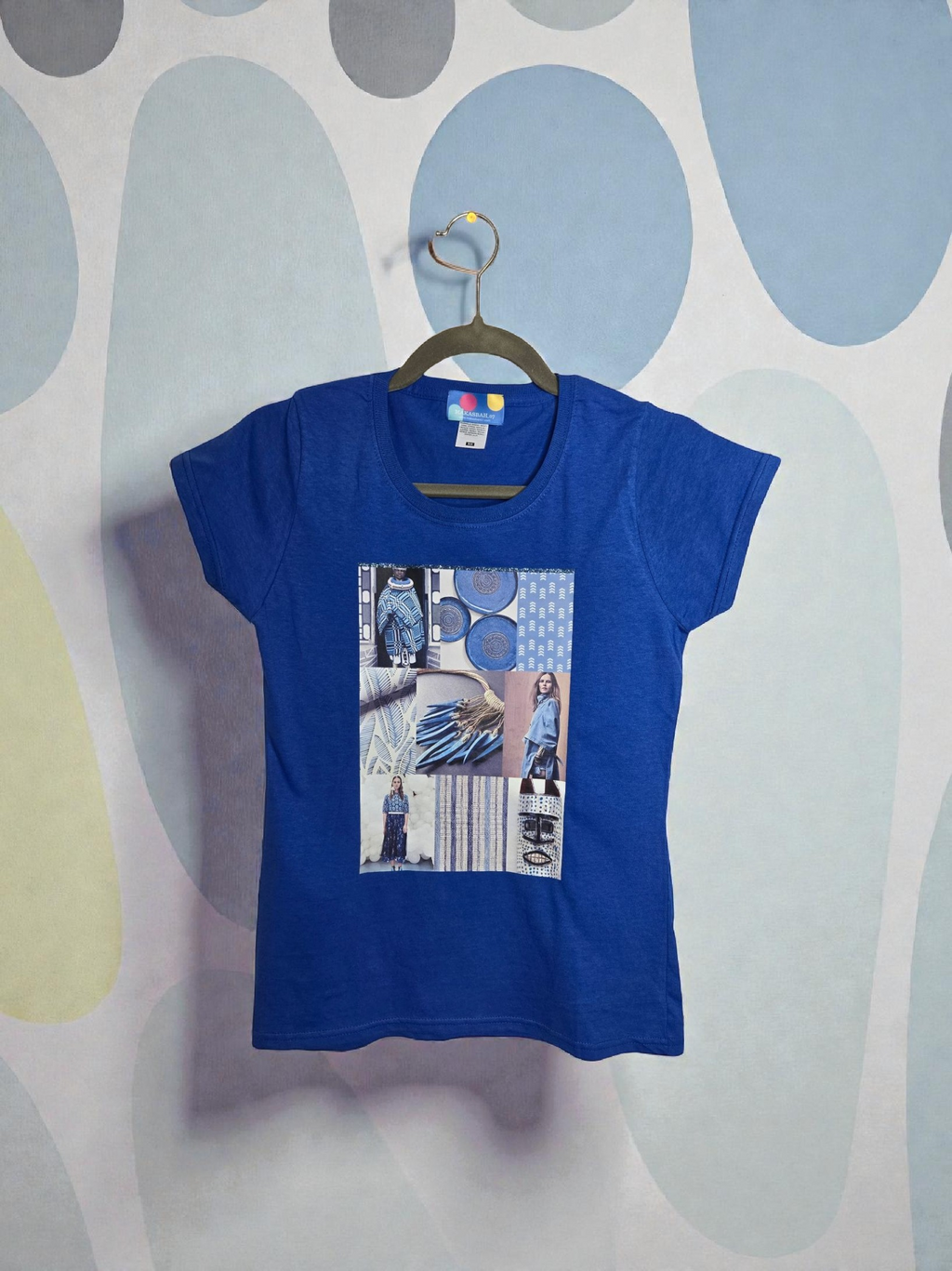 Ethnic T-SHIRT "Travel with Style and Imagination"