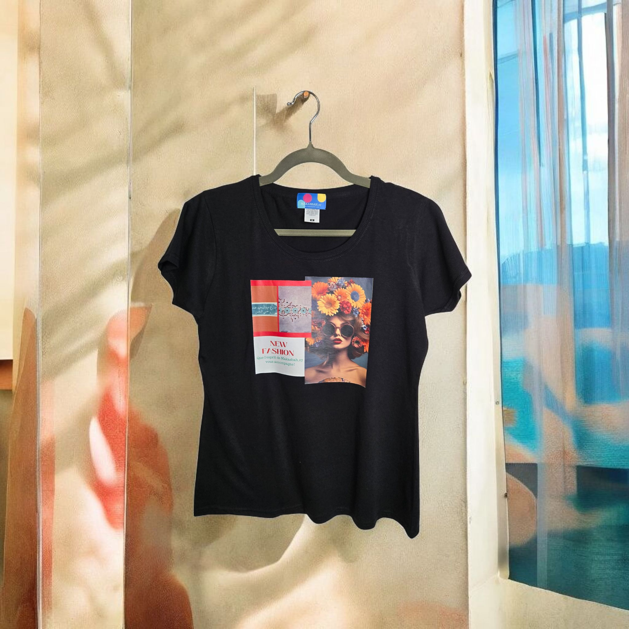 T-SHIRT🔹️NEW FASHION "Que l'esprit de Makasbah_07 vous accompagne!"🔹️