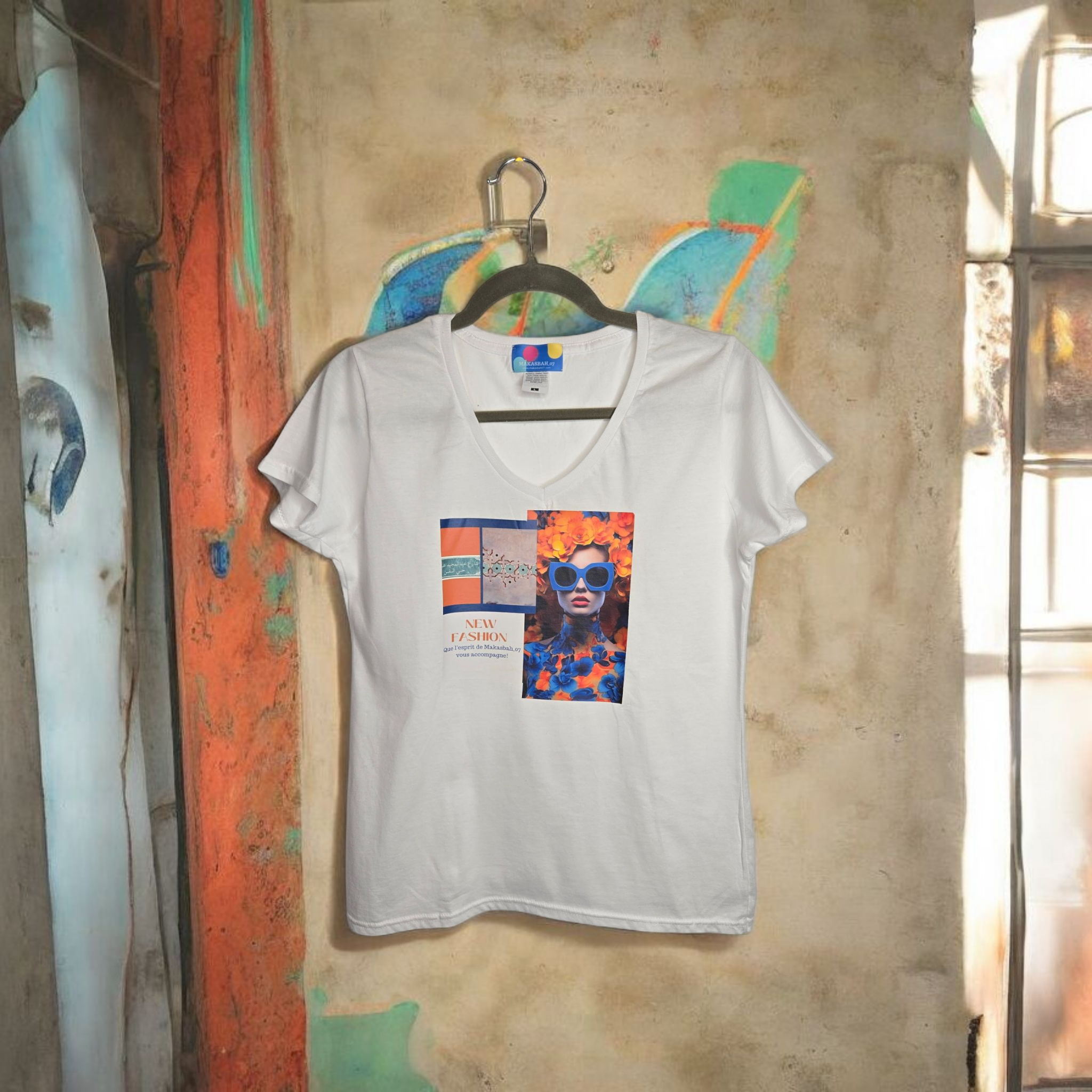 T-SHIRT🔹️NEW FASHION "Que l'esprit de Makasbah_07 vous accompagne!"🔹️