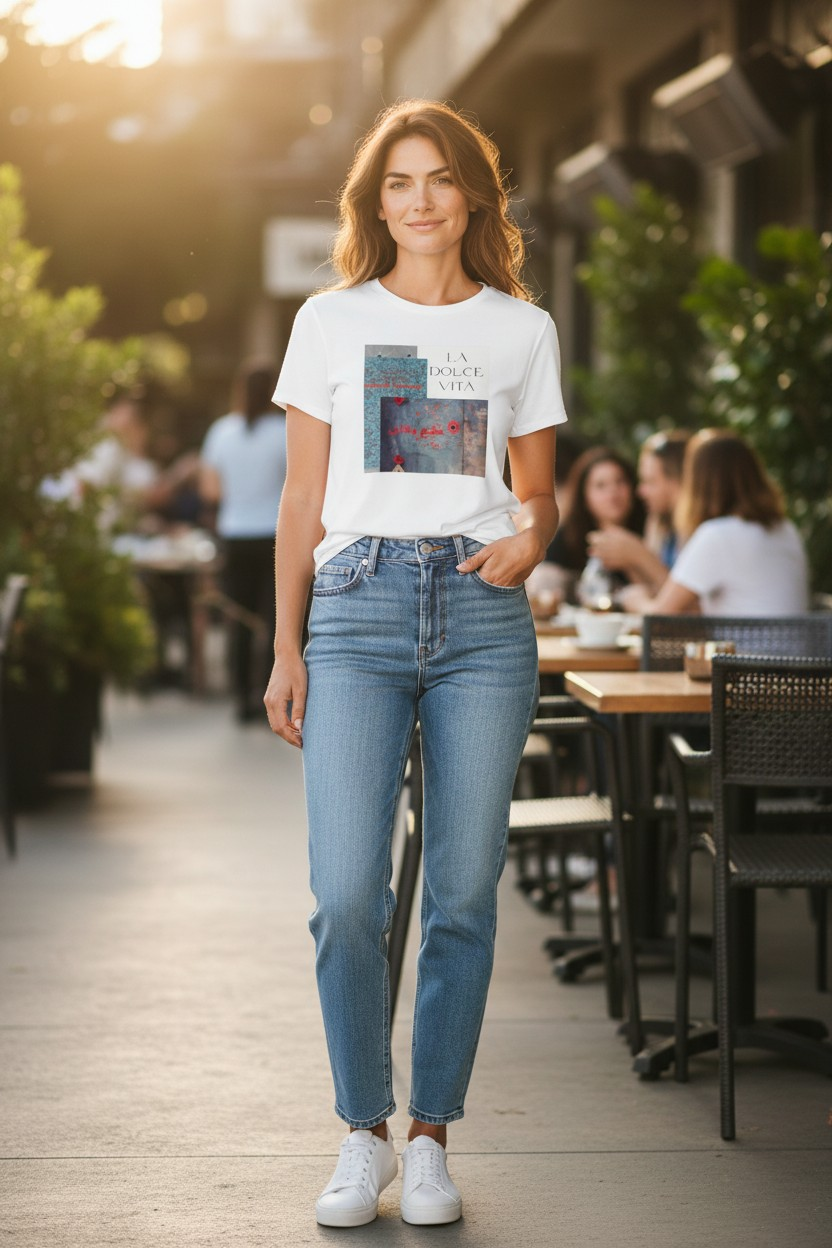 T-shirt Artigianali con frase