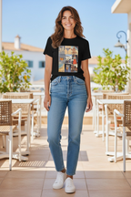 T-SHIRT ethnique « Voyagez avec style et imagination »