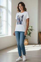 T-SHIRT ethnique « Voyagez avec style et imagination »