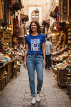 T-SHIRT ethnique « Voyagez avec style et imagination »