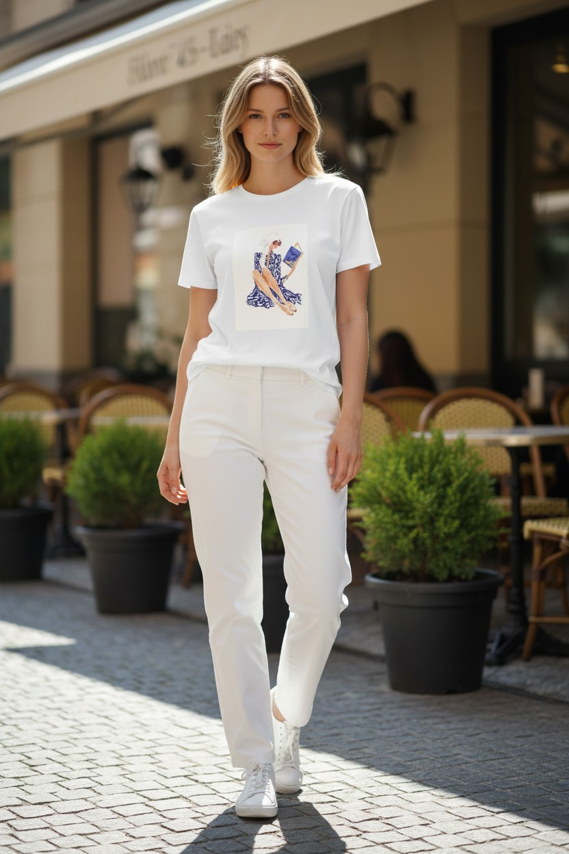 T-SHIRT - S M I L E Arte e proverbio Algerino