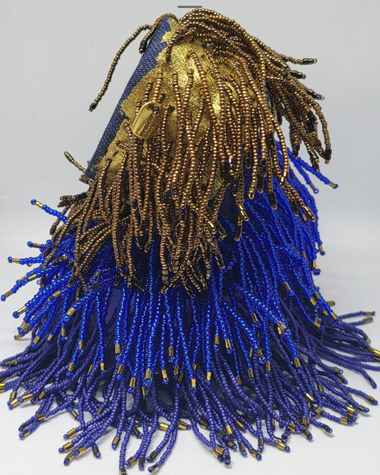Bracelet à franges perlées