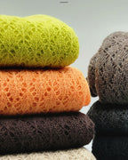 SCIARPA - in cashmere traforata