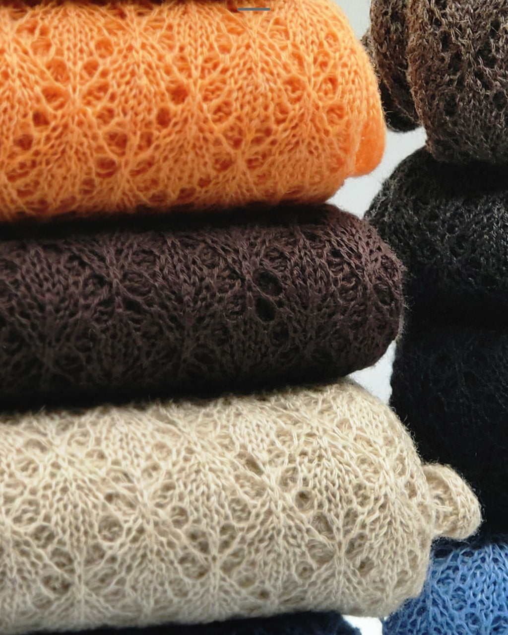 SCIARPA - in cashmere traforata