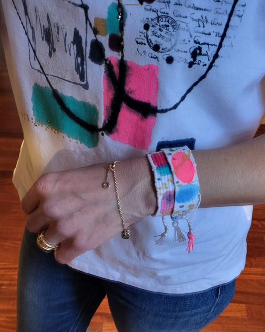 Bracelet tissé à la main VIVACI