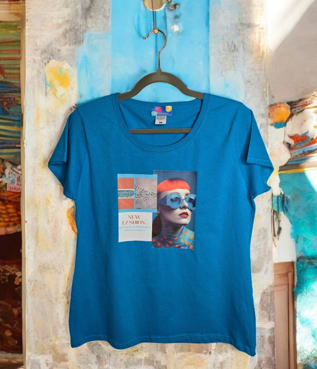 T-SHIRT🔹️NEW FASHION "Que l'esprit de Makasbah_07 vous accompagne!"🔹️
