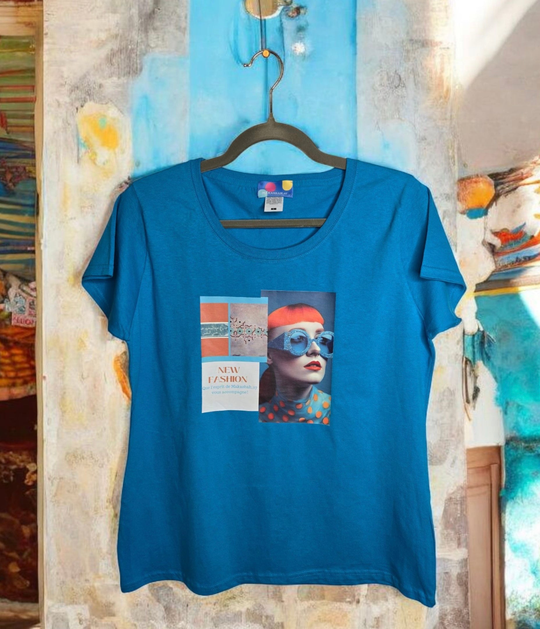 T-SHIRT🔹️NEW FASHION "Que l'esprit de Makasbah_07 vous accompagne!"🔹️