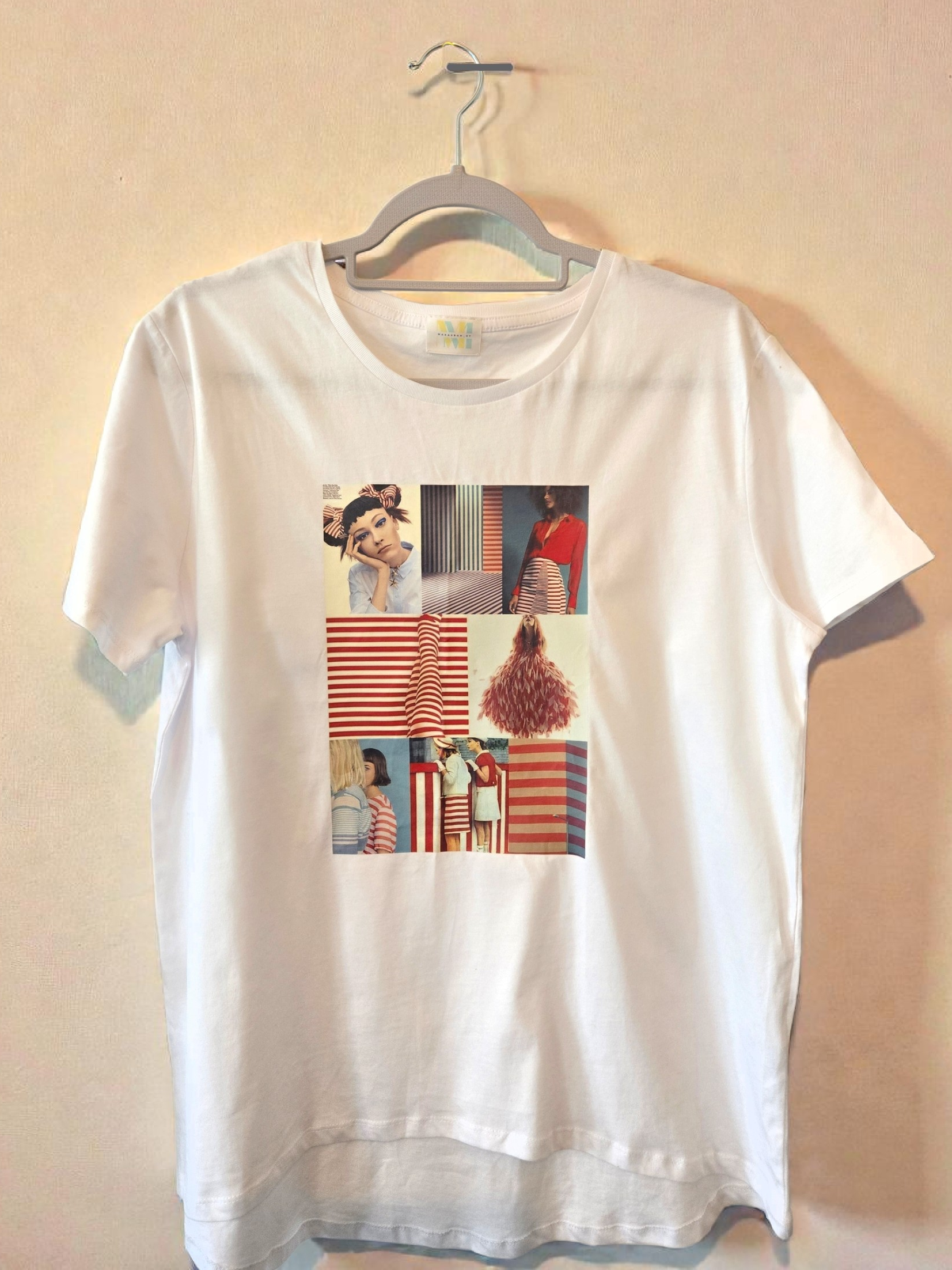 Ethnic T-SHIRT "Travel with Style and Imagination"